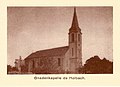 1940 zerstörte Kapelle in Holbach