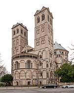 St. Gereon, Chor und Flankentürme