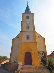 The church in Kœnigsmacker