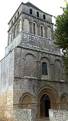 The church in Clussais-la-Pommeraie