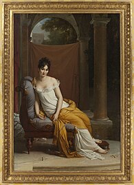 Portrait of Juliette Récamier bu François Gérard (1805)