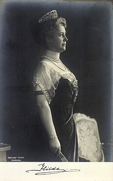 A photograph of Hilda aged 51