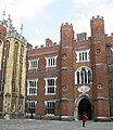 Gateway (on right), Clock Court, Hampton Court Palace