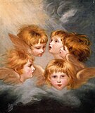 Heads of Angels – Miss Frances (Gordon), 1787