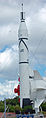 Juno I with Explorer 1 mock-up at the Kennedy Space Center rocket garden