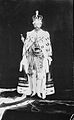 George V wearing the pre-1937 crown in 1911 in his coronation portrait
