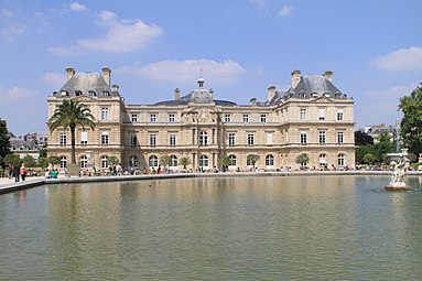 The Pool in front of the Palais de Luxembourg
