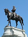 Robert E. Lee Monument by Mercié, Monument Avenue, Richmond, Virginia, 1890