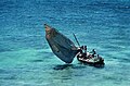 Fishermen at work off the northern coast of Mozambique