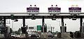 E-ZPass lanes at a New Jersey Turnpike (I-95) Toll Gate for Exit 8A in Monroe Township, New Jersey