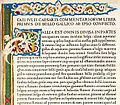 Julius Caesar's Works, printer Nicolas Jenson, 1471