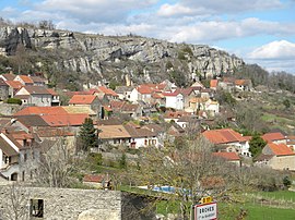 The hamlet of Orches in the commune