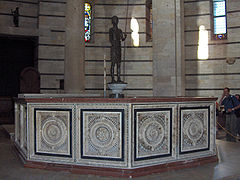 Baptistery font