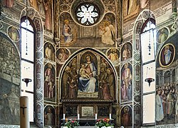 Cappella del beato Luca Belludi Fresken von Giusto de’ Menabuoi