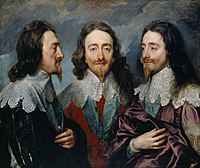 Anthony van Dyck, Charles I in Three Positions, c. 1635–1636