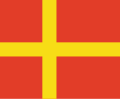 Flag of the Swedish province of Scania and Skåneland