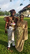 Sri Lankan Kandyan Bride and Groom Sri Lanka