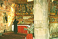 Central apse with dinner of Herod Antipas and statue of Charlemagne