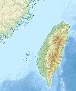 1986 Hualien earthquake is located in Taiwan