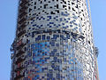 Torre Agbar, Bauphase, April 2004