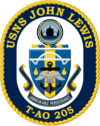 USNS John Lewis Coat of Arms