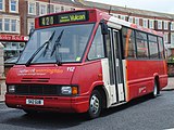 An Optare MetroRider in the Network Warrington livery introduced in 2006