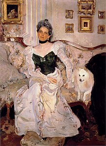 Portrait of Princess Zinaida Yusupova (1900-1902)