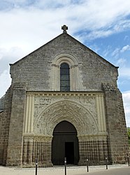 The church of Saint-Gilles in Argenton-les-Vallées