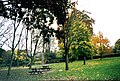 Peoples' park in 2001. It is very popular with the town's folk.