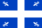 Flag of Quebec in 1948.