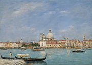 Venice, Santa Maria della Salute from San Giorgio (1895), Museum of Fine Arts, Boston