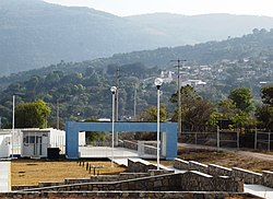 Blick vom Instituto Tecnológico auf den Ort Bochil