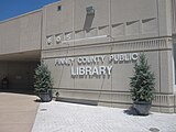 The Finney County Public Library in Garden City