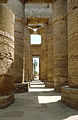Image 93The halls of Karnak Temple are built with rows of large columns. (from Ancient Egypt)