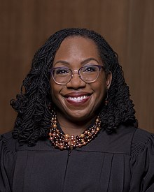 Official portrait of Associate Justice of the Supreme Court Ketanji Brown Jackson