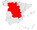 Autonomous communities that use "Castile" in their names (since the 1980s), plus the community of Madrid. The Leonese region joined with Old Castile, Albacete region joined with New Castile, while Cantabria, La Rioja and Madrid became administrative regions of their own.