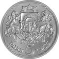 Obverse of the silver commemorative coin