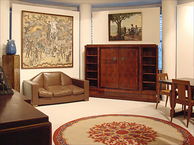 Room of the house of Joseph Bernard, in the Musée des Années Trente