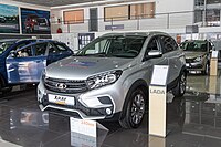 Lada XRAY Cross at a show room in Tomsk, 2019