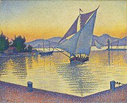 The Port at Sunset, 1892, Museum Barberini, Potsdam