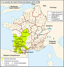 Vascon Council of Saint-Pierre-de-Granon (673-675).