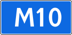Federal Highway M10 shield}}