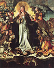 Sardoal Masters, The assumption of the Virgin, 16th Century, 168 x 135 cm