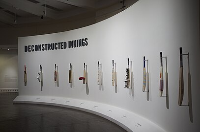 Deconstructed Innings, National Gallery of Modern Art, Mumbai, India January 9, 2015