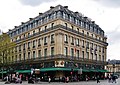 The Pereires' Grand Hôtel, now InterContinental Paris Le Grand Hotel (1862), with the Café de la Paix on the street level