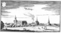Historische Ansicht von Rietberg (1647)