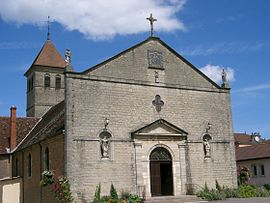 The church in Saint-Germain-du-Bois