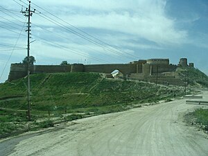 Das osmanische Fort in Tal Afar