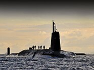 HMS Vanguard, a Vanguard-class ballistic missile submarine