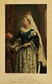 An 1887 souvenir portrait of Queen Victoria as Empress of India, 30 years after the Great Uprising
